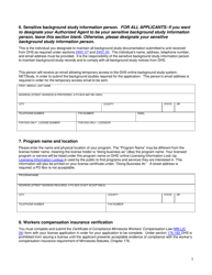 License Application - Minnesota, Page 13
