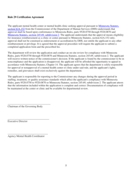 Application for Rule 29 Certification - Minnesota, Page 5