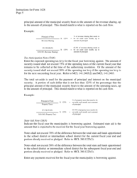 Instructions for Form 1428 Application for State Treasurer&#039;s Approval to Issue Long-Term Securities - Michigan, Page 5
