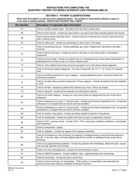 Instructions for Form EMS-24 Quarterly Report for Mobile Intensive Care Program - New Jersey, Page 3