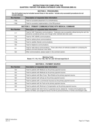 Instructions for Form EMS-24 Quarterly Report for Mobile Intensive Care Program - New Jersey, Page 5