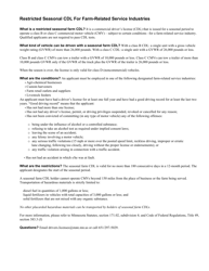 Form PS30060 Seasonal Commercial Driver&#039;s License Waiver - Minnesota, Page 2