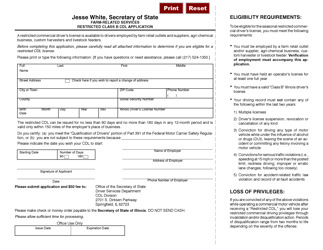Form DSD CDL7.1 Farm-Related Services Restricted Class B Cdl Application - Illinois, Page 2