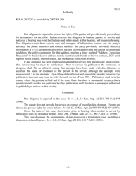 Form 259 Request for Notice by Publication and Affidavit - Kansas, Page 3
