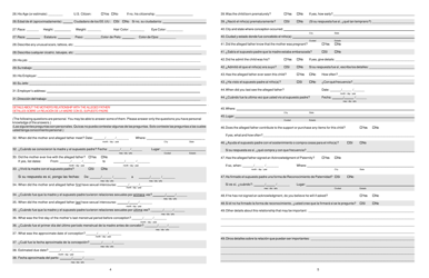 Form CSS354 Filiation Affidavit - Idaho (English/French), Page 3
