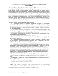 Instructions for DNR Form 542-0960 Real Estate Transfer - Groundwater Hazard Statement - Iowa, Page 3