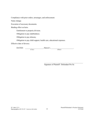 Form 1F-P-862 Plaintiff&#039;s / Defendant&#039;s Position Statement - Hawaii, Page 4