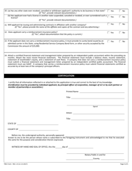 TREC Form RSC1-4 Application for Residential Service Company License - Texas, Page 4