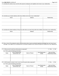 Form SSA-754-F5 Statement of Marital Relationship (By One of the Parties), Page 3