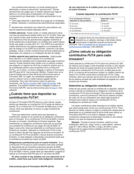Instrucciones para IRS Formulario 940-PR Planilla Para La Declaracion Federal Anual Del Patrono De La Contribucion Federal Para El Desempleo (Futa) (Puerto Rican Spanish), Page 5