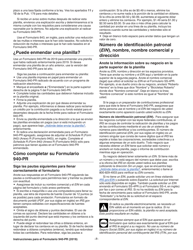 Instrucciones para IRS Formulario 940-PR Planilla Para La Declaracion Federal Anual Del Patrono De La Contribucion Federal Para El Desempleo (Futa) (Puerto Rican Spanish), Page 7