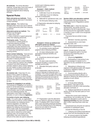 Instructions for IRS Form 990, 990-EZ Schedule C Political Campaign and Lobbying Activities, Page 7