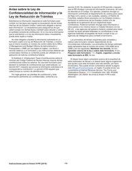 Instrucciones para IRS Formulario 1040 (PR) Anexo H-PR Contribuciones Sobre El Empleo De Empleados Domesticos (Puerto Rican Spanish), Page 13