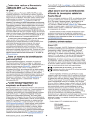 Instrucciones para IRS Formulario 1040 (PR) Anexo H-PR Contribuciones Sobre El Empleo De Empleados Domesticos (Puerto Rican Spanish), Page 3