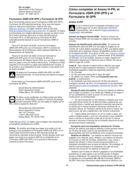 Instrucciones para IRS Formulario 1040 (PR) Anexo H-PR Contribuciones Sobre El Empleo De Empleados Domesticos (Puerto Rican Spanish), Page 4