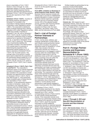 Instructions for IRS Form 1120-F Schedule P List of Foreign Partner Interests in Partnerships, Page 2