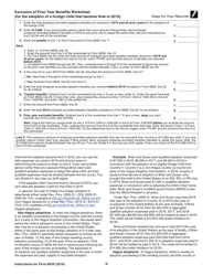 Instructions for IRS Form 8839 Qualified Adoption Expenses, Page 5