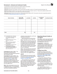 Instructions for IRS Form 8810 Corporate Passive Activity Loss and Credit Limitations, Page 13