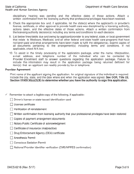 Form DHCS6216 Medi-Cal Rendering Provider Application/Disclosure Statement/Agreement for Physician/Allied/Dental Providers - California, Page 5