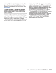 Instrucciones para IRS Formulario W-7(SP) Solicitud De Numero De Identificacion Personal Del Contribuyente Del Servicio De Impuestos Internos (Spanish), Page 12