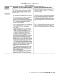 Instrucciones para IRS Formulario W-7(SP) Solicitud De Numero De Identificacion Personal Del Contribuyente Del Servicio De Impuestos Internos (Spanish), Page 14