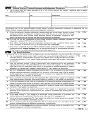 IRS Form 1024-A Application for Recognition of Exemption Under Section 501(C)(4) of the Internal Revenue Code, Page 4