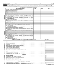 IRS Form 1024-A Application for Recognition of Exemption Under Section 501(C)(4) of the Internal Revenue Code, Page 5
