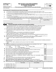 Document preview: IRS Form 1065 Schedule M-3 Net Income (Loss) Reconciliation for Certain Partnerships