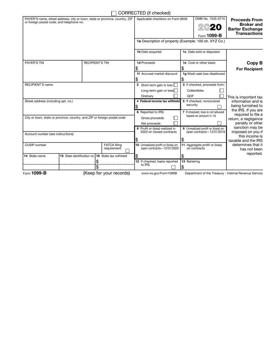 IRS Form 1099-B Proceeds From Broker and Barter Exchange Transactions, Page 4