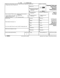 IRS Form 1099-K &quot;Payment Card and Third Party Network Transactions&quot;, Page 7