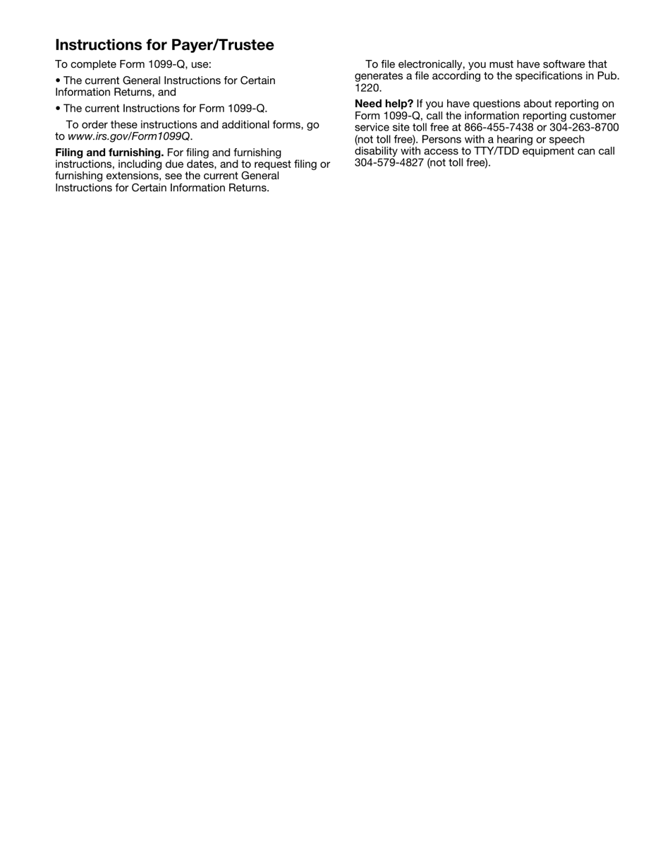 IRS Form 1099-Q Payments From Qualified Education Programs (Under Sections 529 and 530), Page 5