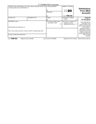 IRS Form 1099-QA Distributions From Able Accounts, Page 2