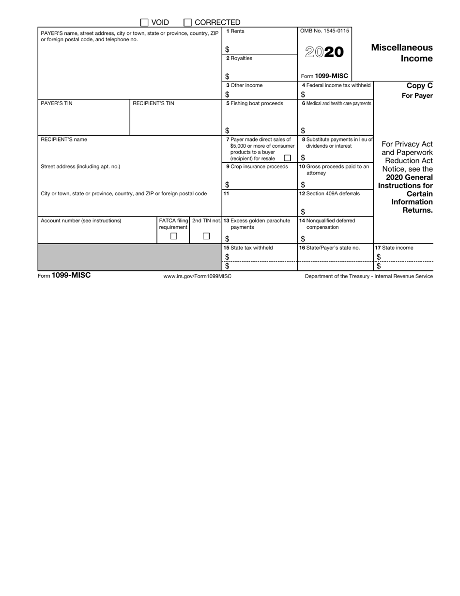 IRS Form 1099-MISC Miscellaneous Income, Page 7