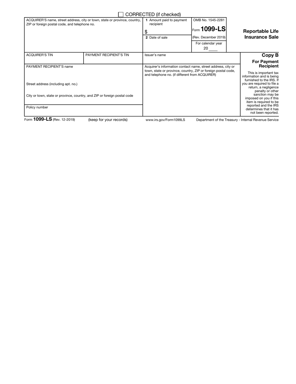 IRS Form 1099-LS Reportable Life Insurance Sale, Page 3