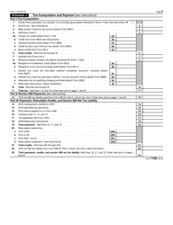 IRS Form 1120 U.S. Corporation Income Tax Return, Page 3