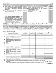 IRS Form 1120-F U.S. Income Tax Return of a Foreign Corporation, Page 3