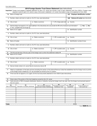 IRS Form 3520-A Annual Information Return of Foreign Trust With a U.S. Owner, Page 3