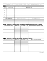 IRS Form 4720 Return of Certain Excise Taxes Under Chapters 41 and 42 of the Internal Revenue Code, Page 8