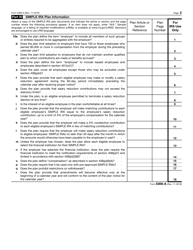 IRS Form 5306-A Application for Approval of Prototype Simplified Employee Pension (Sep) or Savings Incentive Match Plan for Employees of Small Employers (Simple Ira Plan), Page 2