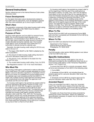 IRS Form 8610 Annual Low-Income Housing Credit Agencies Report, Page 2