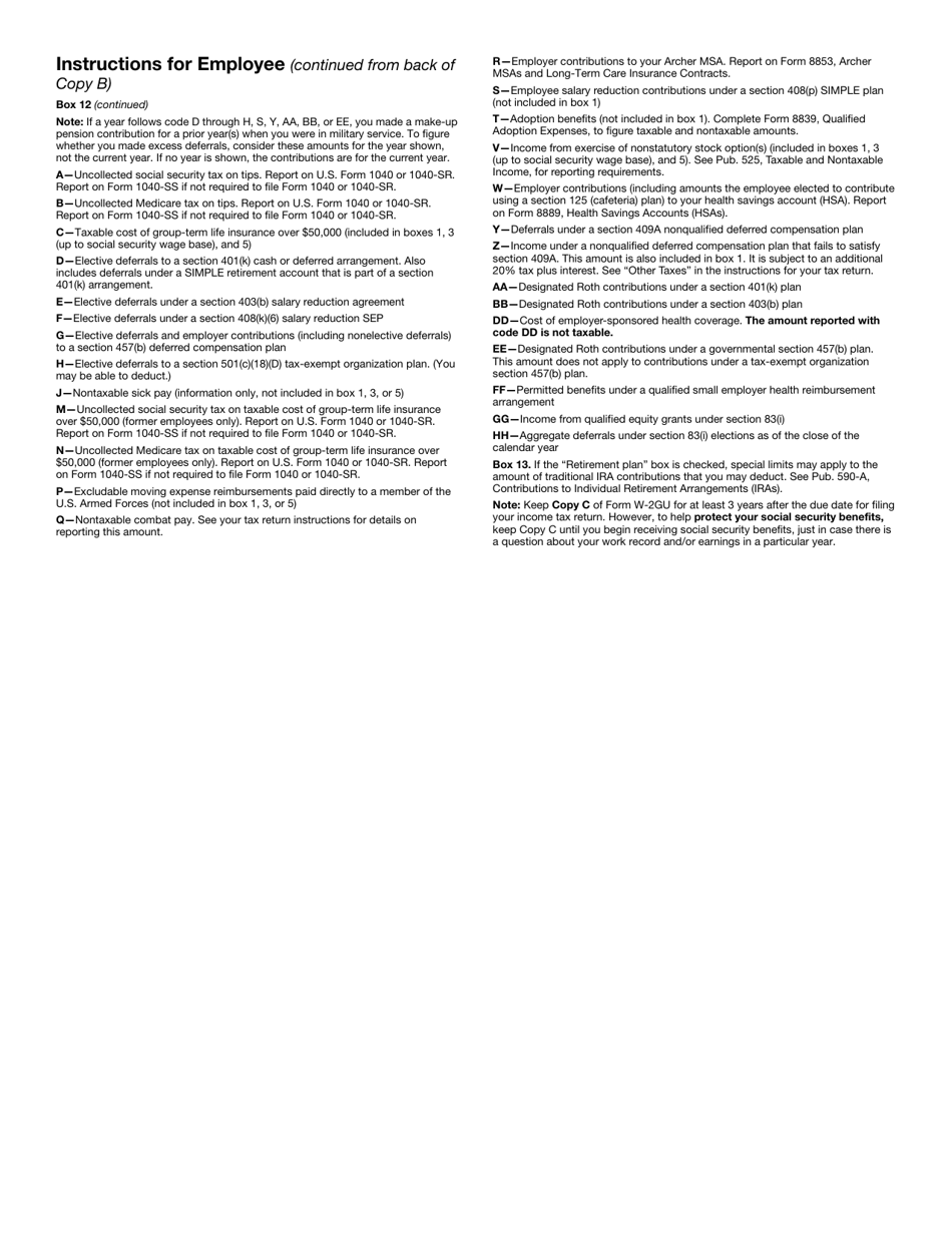 IRS Form W-2GU Guam Wage and Tax Statement, Page 7