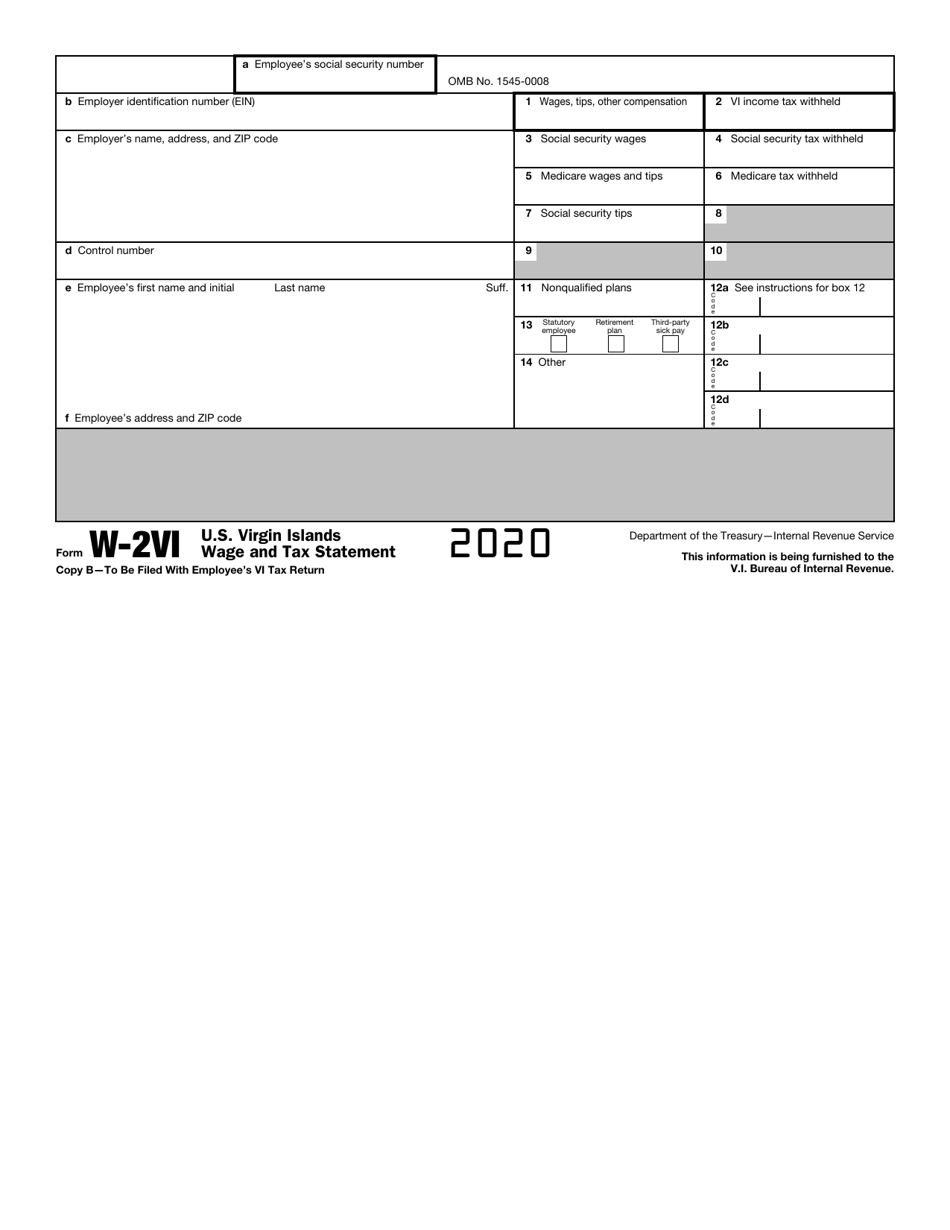 IRS Form W-2VI U.S. Virgin Islands Wage and Tax Statement, Page 4