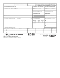 IRS Form W-2 &quot;Wage and Tax Statement&quot;, Page 6