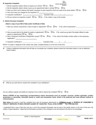Form VS-35 Complaint Report - New York, Page 2