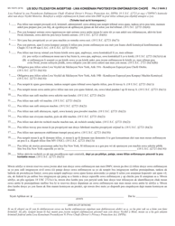 Form MV-15CFC Request for Driving Record Information - New York (Creole), Page 2