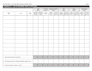 Form OTP-R Nyc Other Tobacco Products Tax Return (Otp) - New York City, Page 4