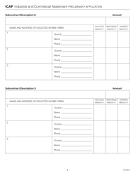 Industrial and Commercial Abatement Preliminary Application - New York City, Page 8