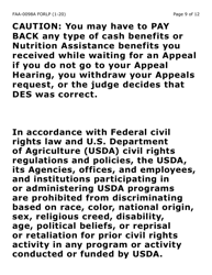 Form FAA-0098A-LP Appeal Request (Large Print) - Arizona, Page 9