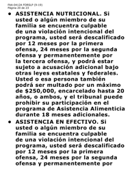Formulario FAA-0412A-SLP ' informe De Cambios (Letra Grande) - Arizona (Spanish), Page 20