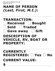 Form FAA-0412A-XLP change Report (Extra Large Print) - Arizona, Page 22